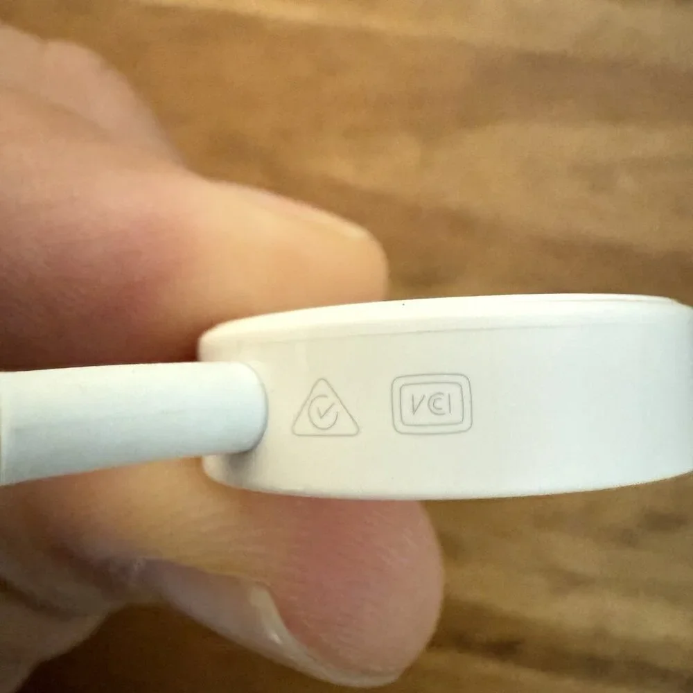 Apple Watch Magnetic Charger USB-A 1M White/White A1768 Genuine OEM USED Tested